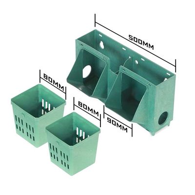 HDPE PP 인위적인 수식용 매달린 꽃 냄비