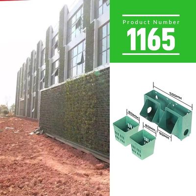 HDPE PP 인위적인 수식용 매달린 꽃 냄비