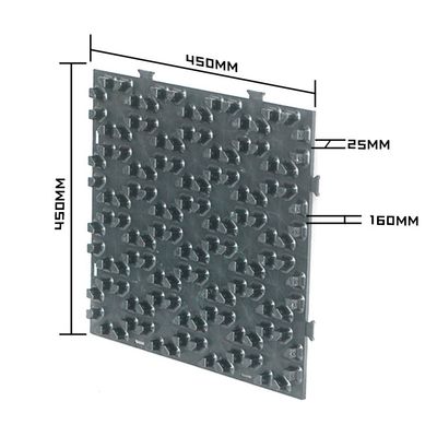 450*450*25MM 바닥 난방 시스템 물 온도판 바닥 난방 시스템