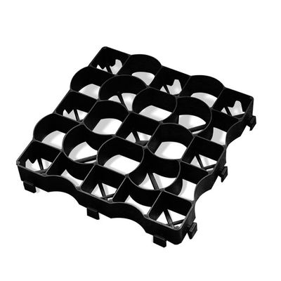 333x333x50mm 플라스틱 잔디 잔디 바닥 그리드 HDPE 말 팟 발 그리드 파워