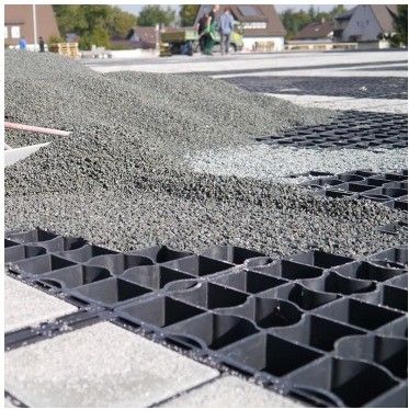 330*330*50MM HDPE 포러스 잔디 파워