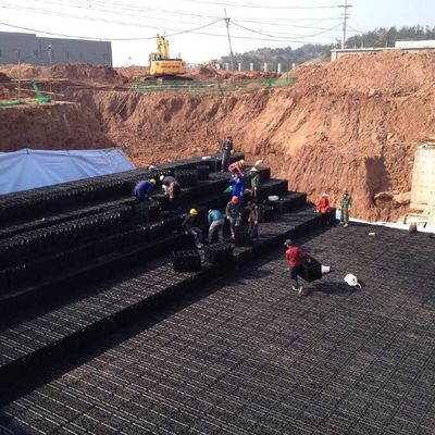 지하 물 저장용 현대 검은 HDPE 비수 수집 탱크